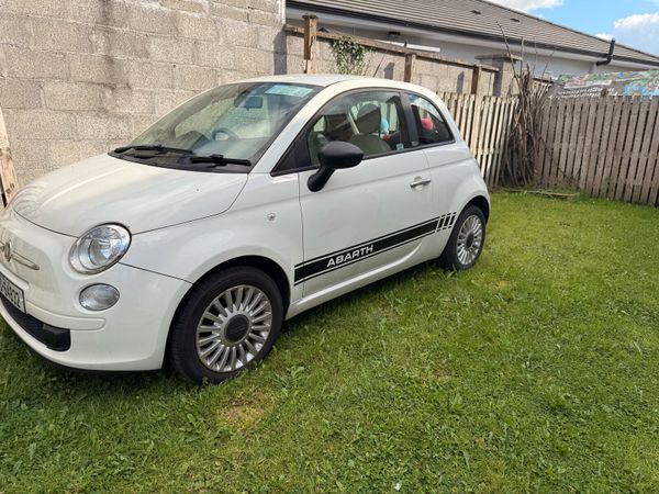 Fiat 500 Hatchback, Petrol, 2012, White