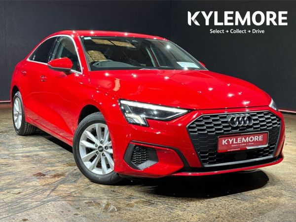 Audi A3 Saloon, Petrol, 2022, Red