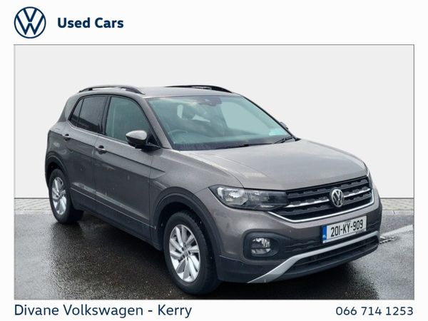 Volkswagen T-Cross SUV, Petrol, 2021, Grey