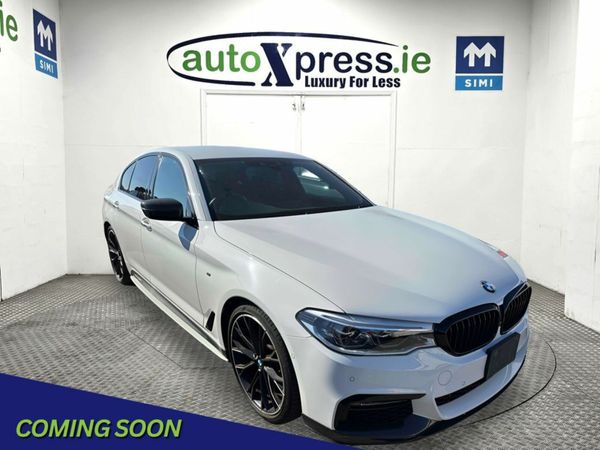 BMW 5-Series Saloon, Diesel, 2018, White