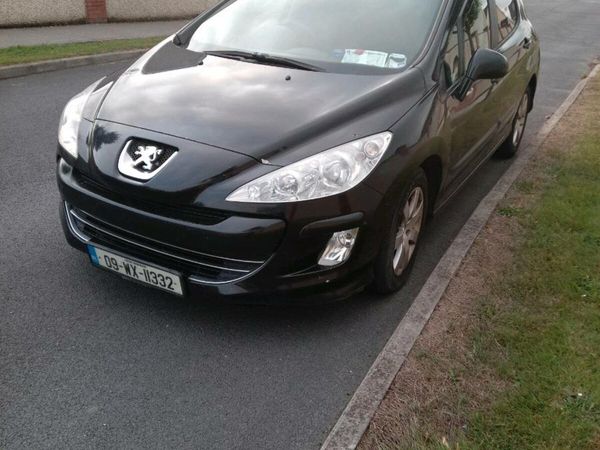 Peugeot 308 Hatchback, Diesel, 2009, Black