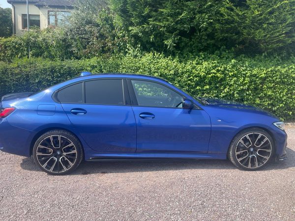 BMW 3-Series Saloon, Petrol Plug-in Hybrid, 2020, Blue