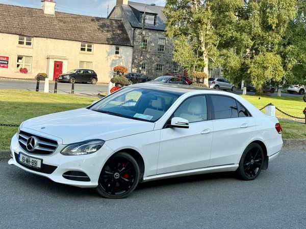 Mercedes-Benz E-Class Saloon, Diesel Hybrid, 2015, White