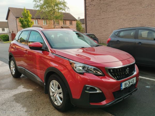 Peugeot 3008 MPV, Diesel, 2018, Red