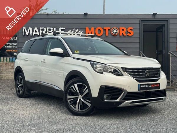 Peugeot 5008 MPV, Petrol, 2019, White