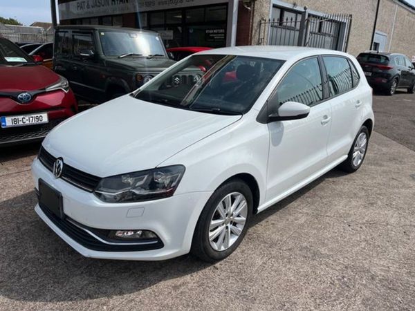 Volkswagen Polo Hatchback, Petrol, 2017, White