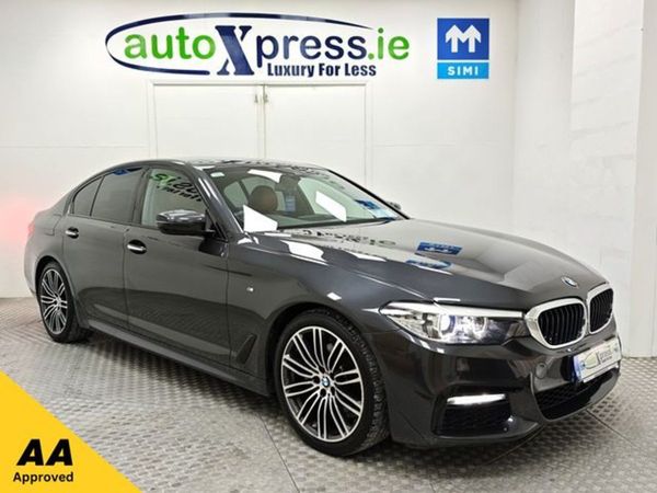 BMW 5-Series Saloon, Diesel, 2017, Grey