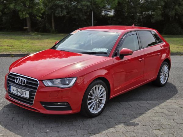 Audi A3 Hatchback, Diesel, 2014, Red