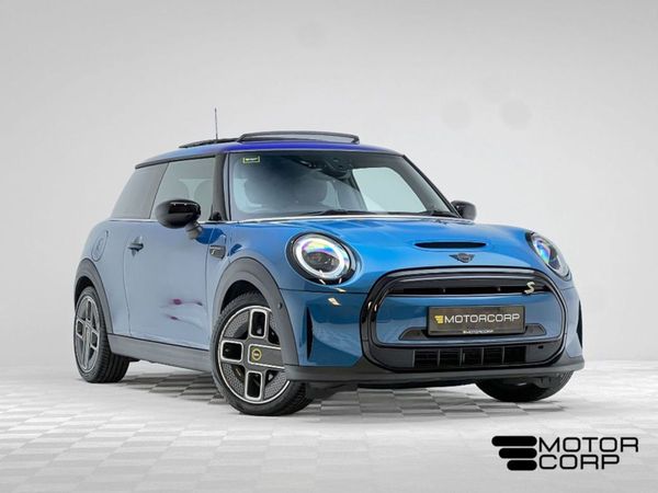 Mini Electric Hatchback, Electric, 2021, Blue