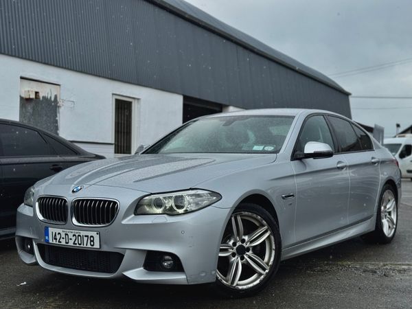 BMW 5-Series Saloon, Diesel, 2014, Silver