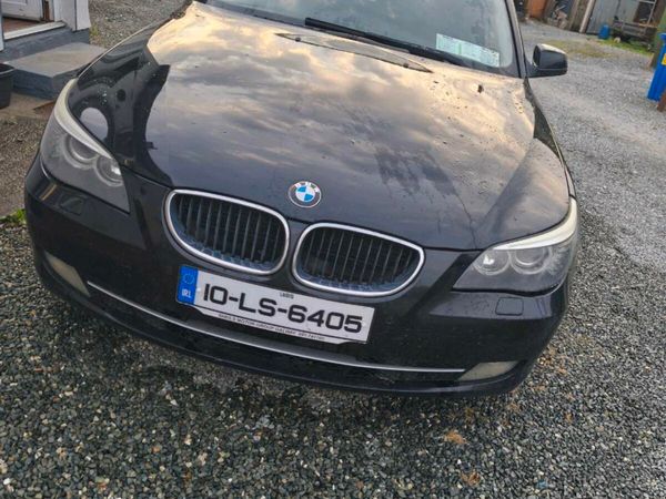 BMW 5-Series Saloon, Diesel, 2010, Black