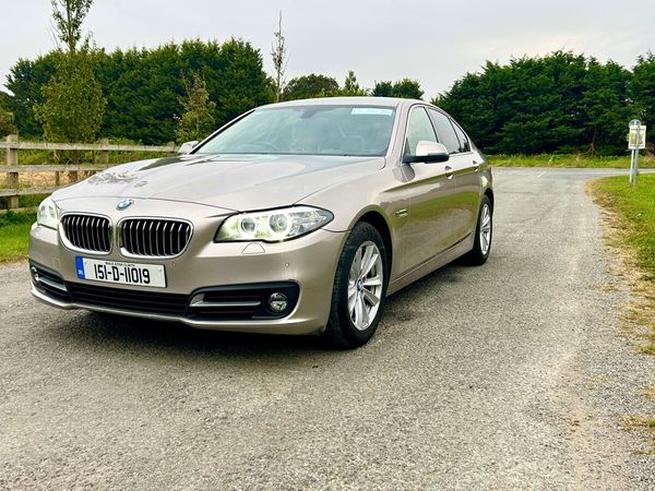 BMW 5-Series Saloon, Diesel, 2015, Silver