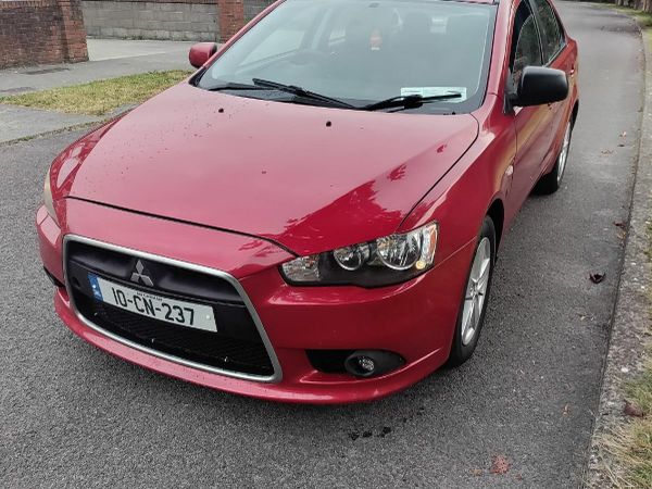 Mitsubishi Lancer Saloon, Petrol, 2010, Red