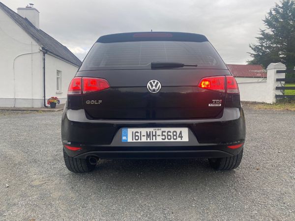 Volkswagen Golf Hatchback, Diesel, 2016, Black
