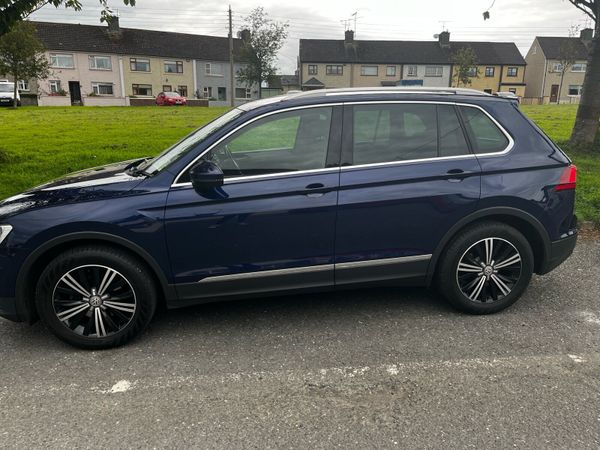Volkswagen Tiguan SUV, Diesel, 2017, Blue