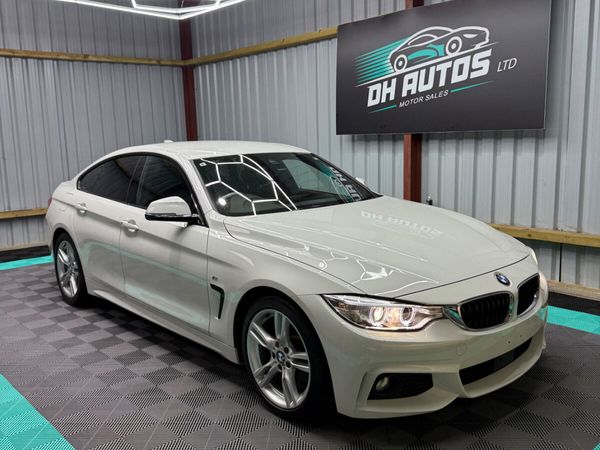 BMW 4-Series Saloon, Petrol, 2015, White