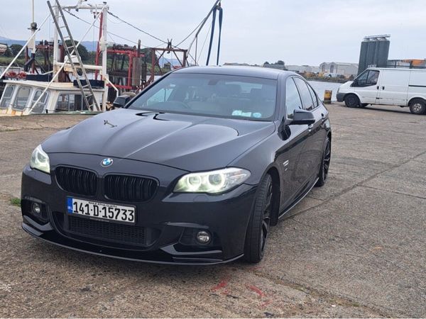 BMW 5-Series Saloon, Diesel, 2014, Black