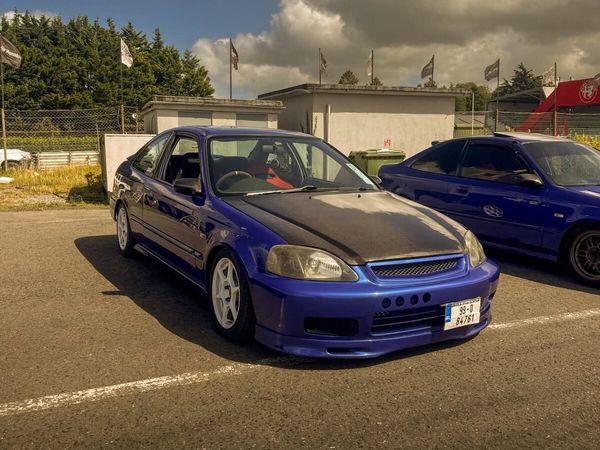 Honda Civic Coupe, Petrol, 1999, Blue