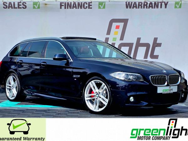 BMW 5-Series Estate/Jeep, Diesel, 2015, Black