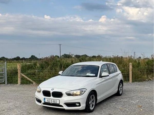 BMW 1-Series Hatchback, Diesel, 2015, White