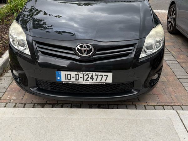 Toyota Auris Hatchback, Petrol, 2010, Black