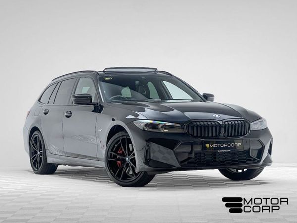 BMW 3-Series Estate, Hybrid, 2023, Black