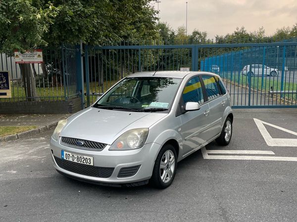 Ford Fiesta Hatchback, Petrol, 2007, Silver