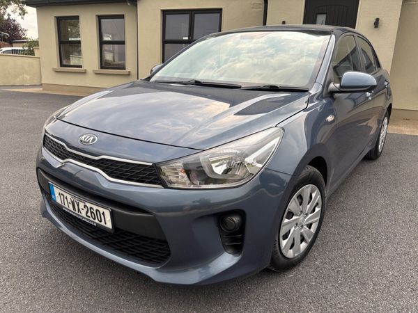 Kia Rio Hatchback, Petrol, 2017, Blue