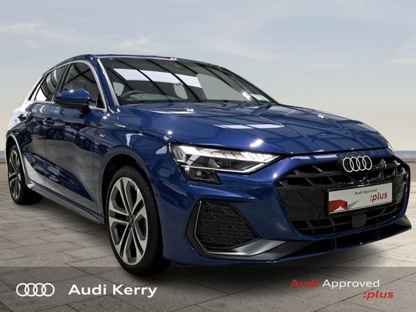 Audi A3 Hatchback, Petrol Hybrid, 2025, Blue