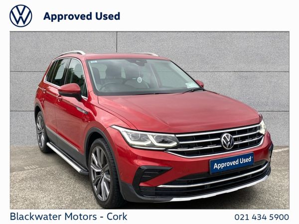 Volkswagen Tiguan SUV, Diesel, 2021, Red