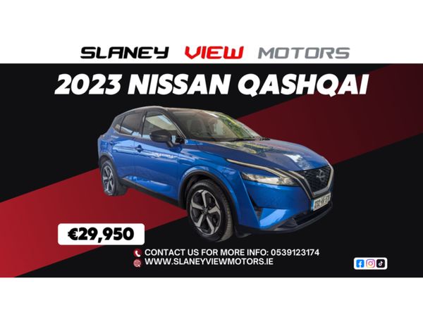 Nissan Qashqai MPV, Petrol, 2023, Blue