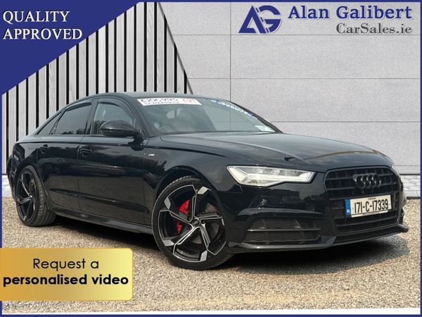 Audi A6 Saloon, Diesel, 2017, Black