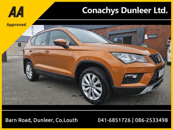SEAT Ateca Hatchback, Petrol, 2017, Orange