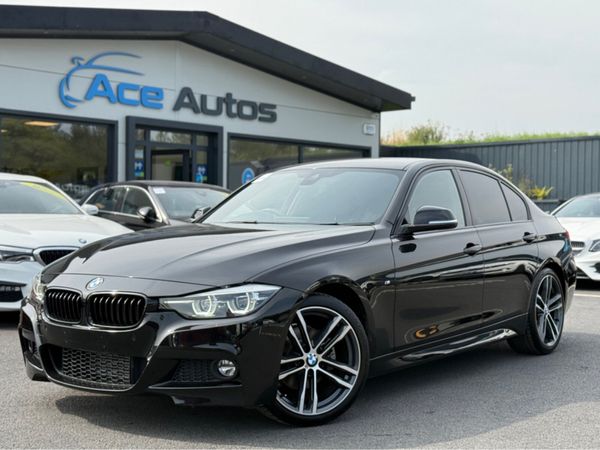 BMW 3-Series Saloon, Petrol, 2018, Black