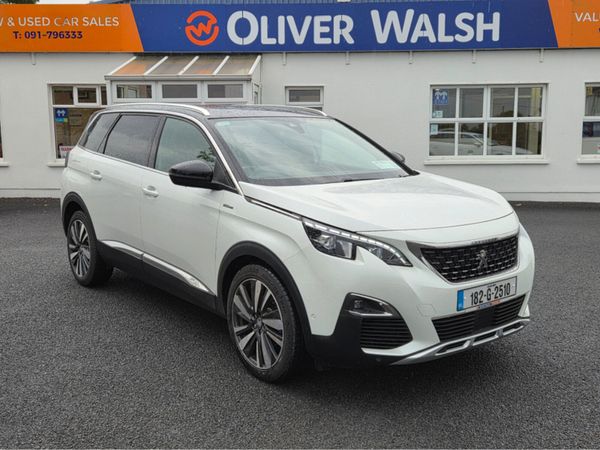 Peugeot 5008 MPV, Diesel, 2018, White