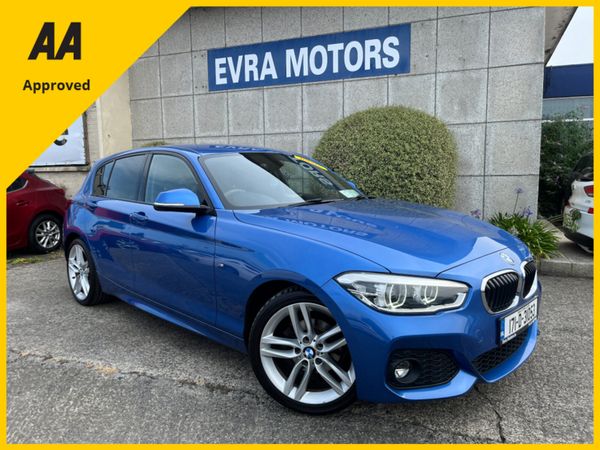 BMW 1-Series Hatchback, Diesel, 2017, Blue