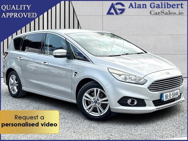 Ford S-Max MPV, Diesel, 2016, Silver