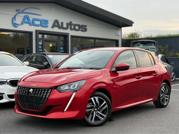 Peugeot 208 Hatchback, Petrol, 2021, Red