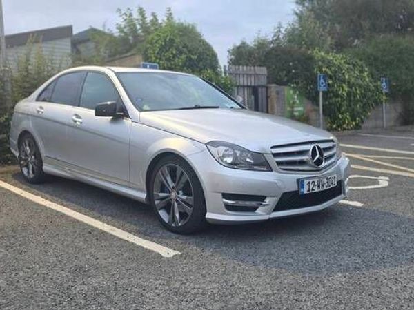 Mercedes-Benz C-Class Saloon, Diesel, 2012, Silver