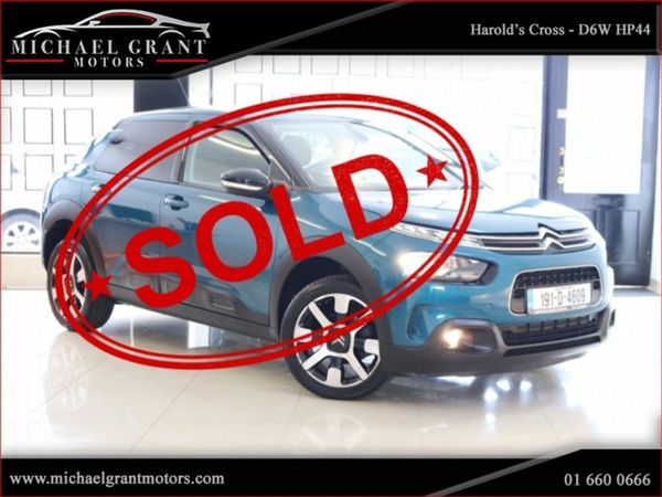 Citroen C4 Cactus Hatchback, Petrol, 2019, Blue