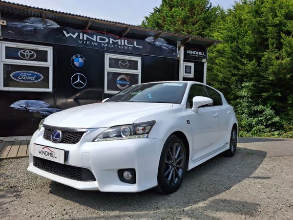 Lexus CT Hatchback, Petrol Hybrid, 2013, White
