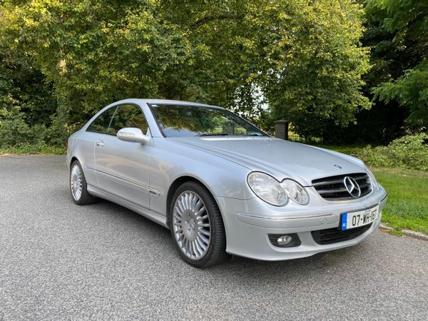 Mercedes-Benz CLK Coupe, Petrol, 2007, Silver
