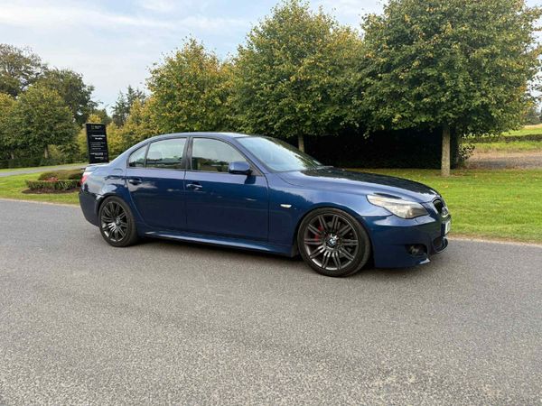 BMW 5-Series Saloon, Diesel, 2007, Blue