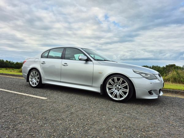 BMW 5-Series Saloon, Diesel, 2008, Silver