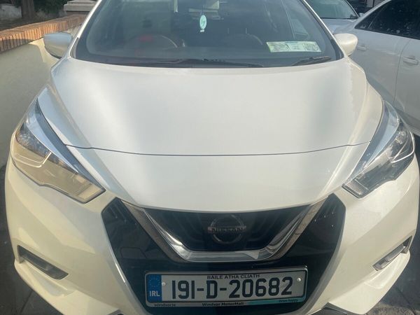 Nissan Micra Hatchback, Petrol, 2019, White