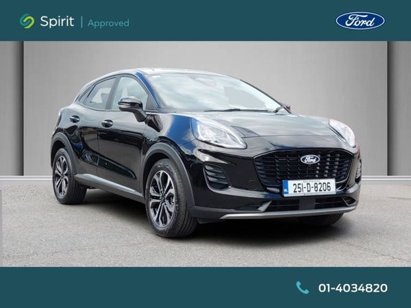 Ford Puma MPV, Petrol Hybrid, 2025, Black
