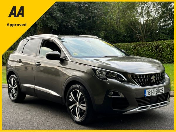 Peugeot 3008 MPV, Petrol, 2018, Grey