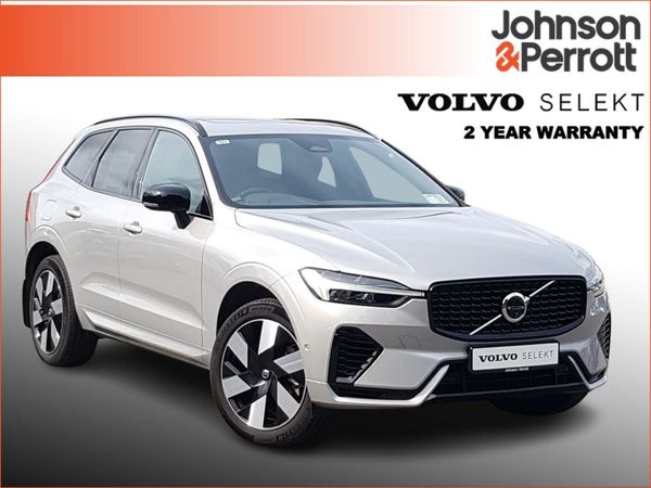 Volvo XC60 SUV, Petrol Plug-in Hybrid, 2024, Silver