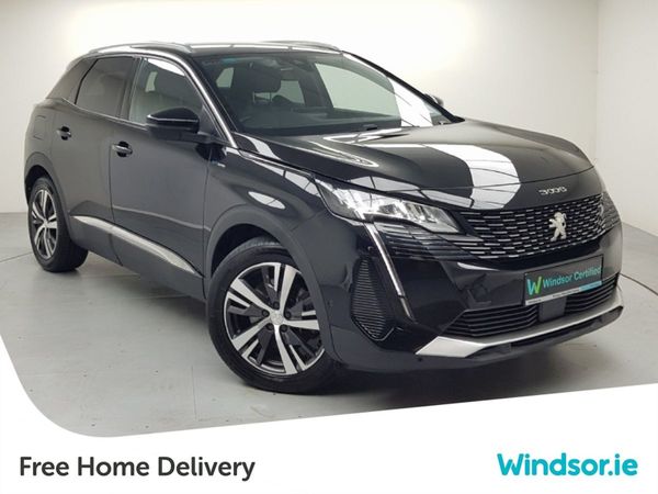Peugeot 3008 MPV, Petrol Plug-in Hybrid, 2022, Black