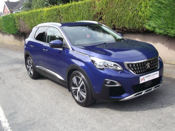 Peugeot 3008 SUV, Diesel, 2019, Blue